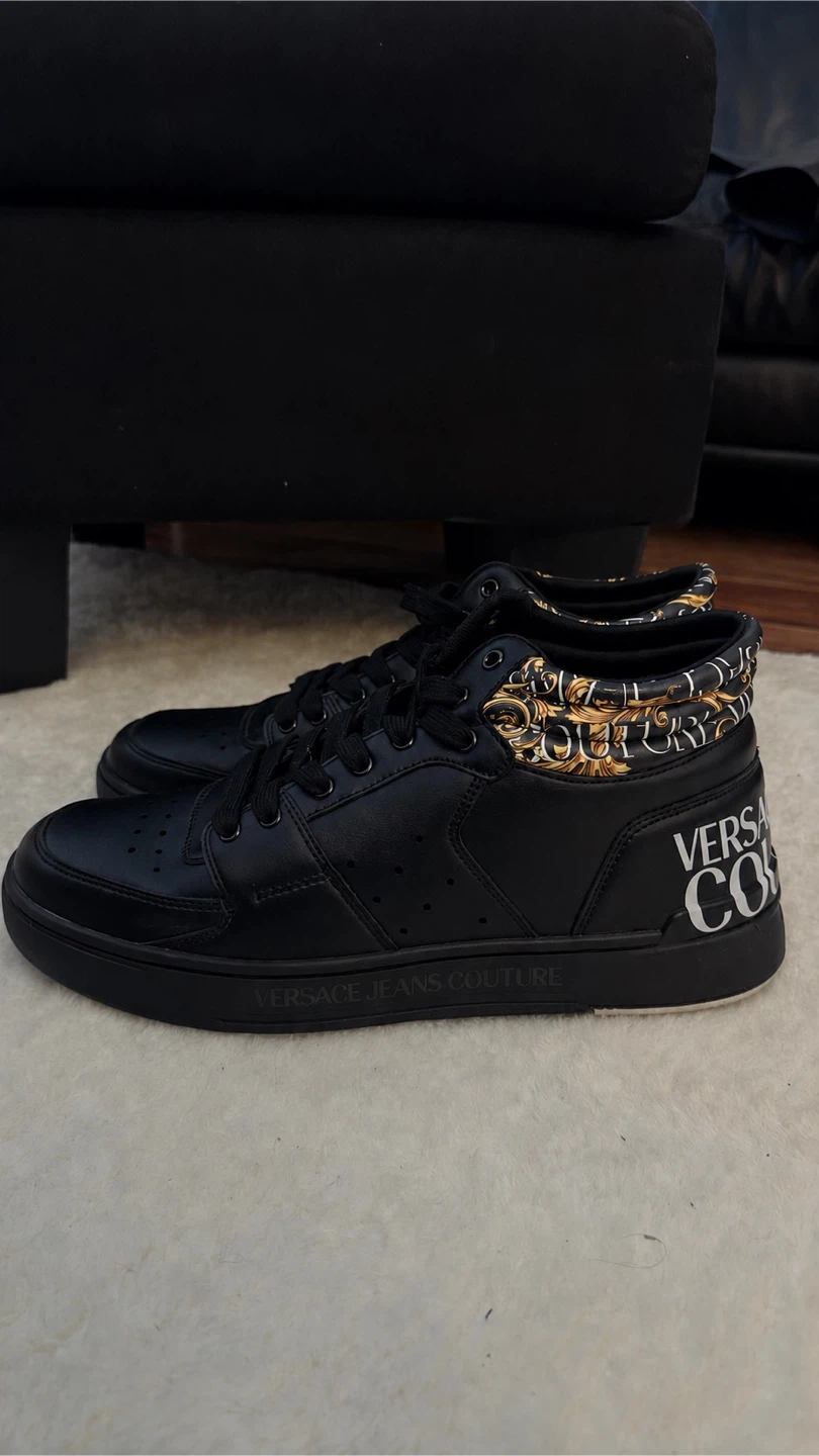 Versace Jeans Couture Black High-Top Sneakers - photo 3