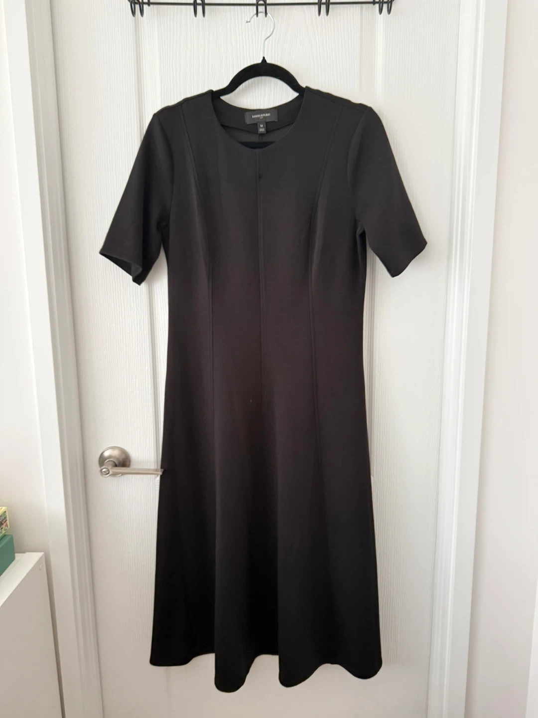 Banana Republic Black Midi Dress