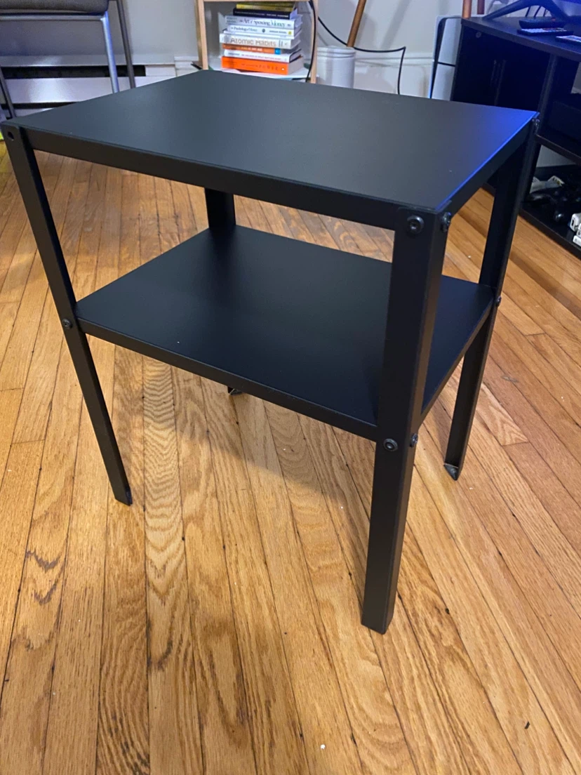 Black Metal Side Table - photo 3