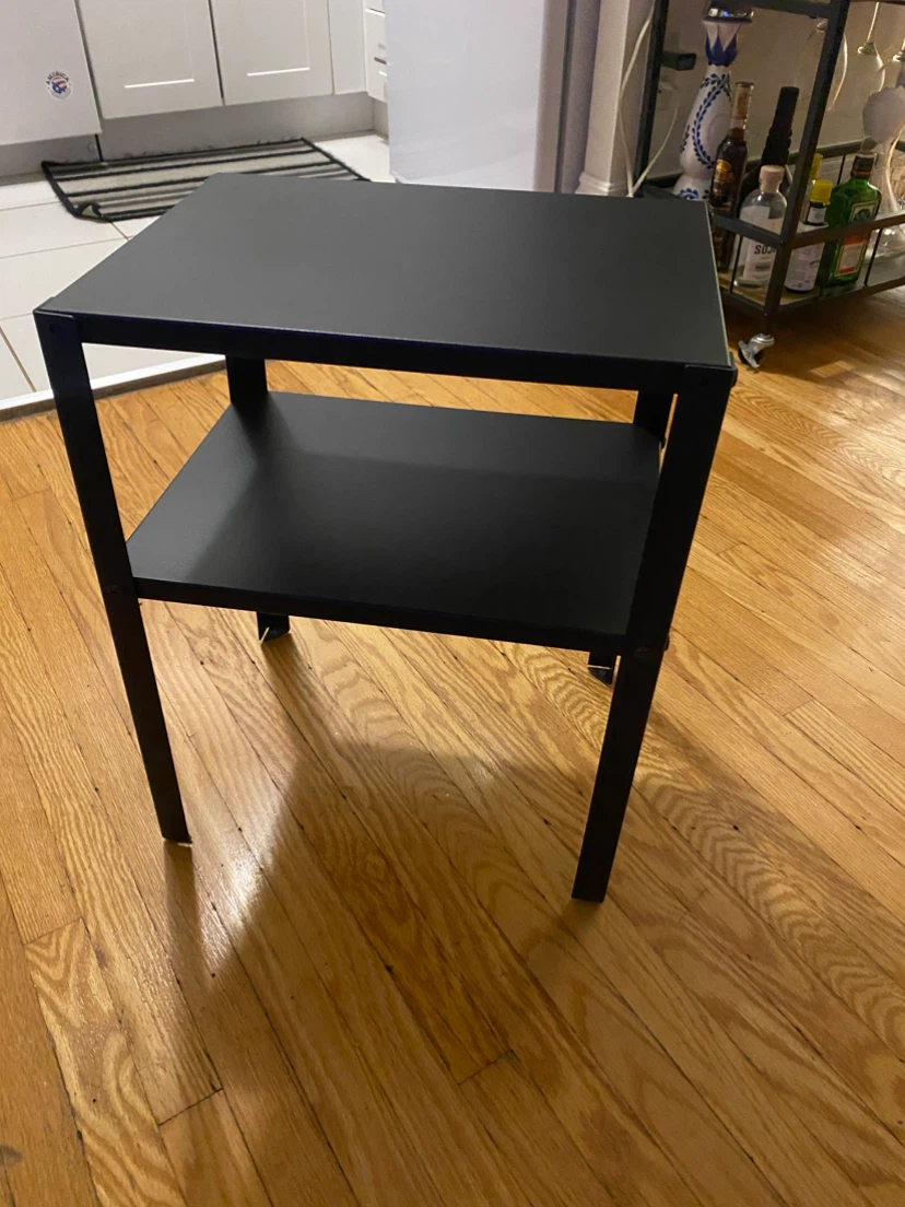 Black Metal Side Table - photo 4