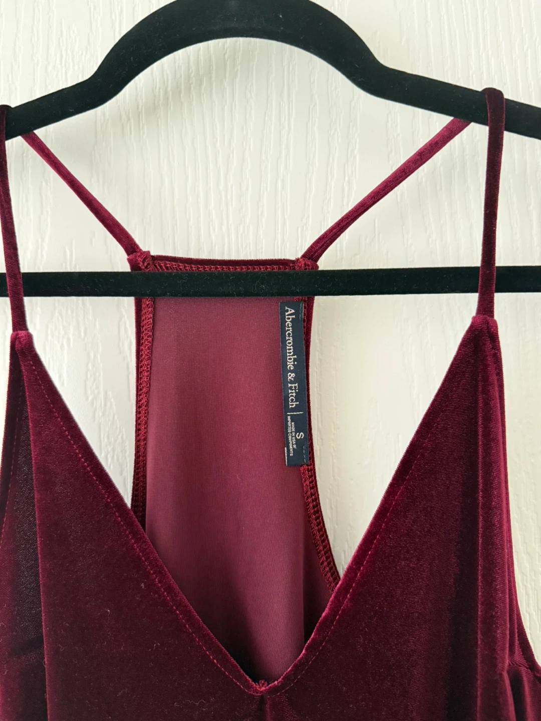Abercrombie Red Velvet Tank Top - photo 3