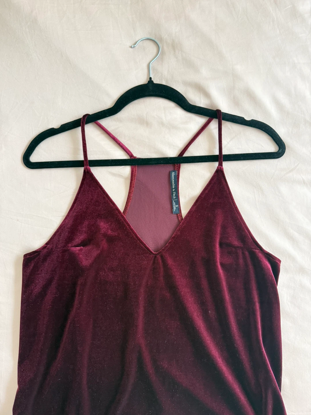 Abercrombie Red Velvet Tank Top - photo 4