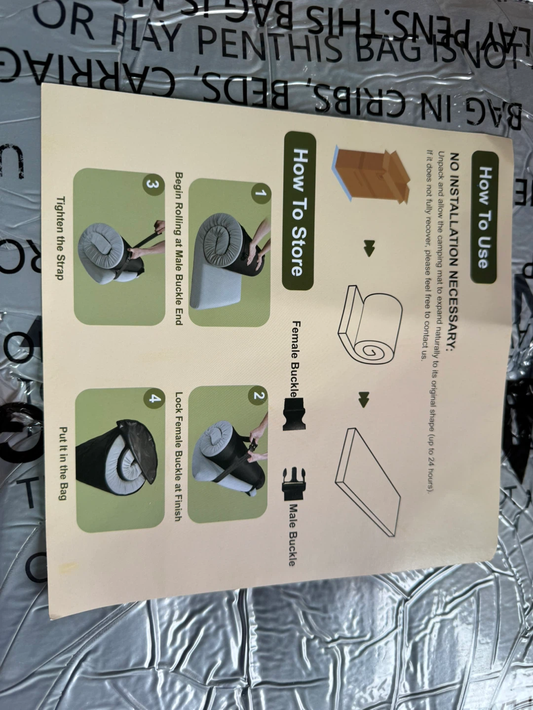 Selectico Single Camping Mattress - photo 4