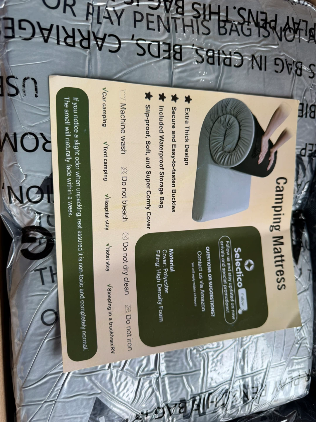 Selectico Single Camping Mattress - photo 5