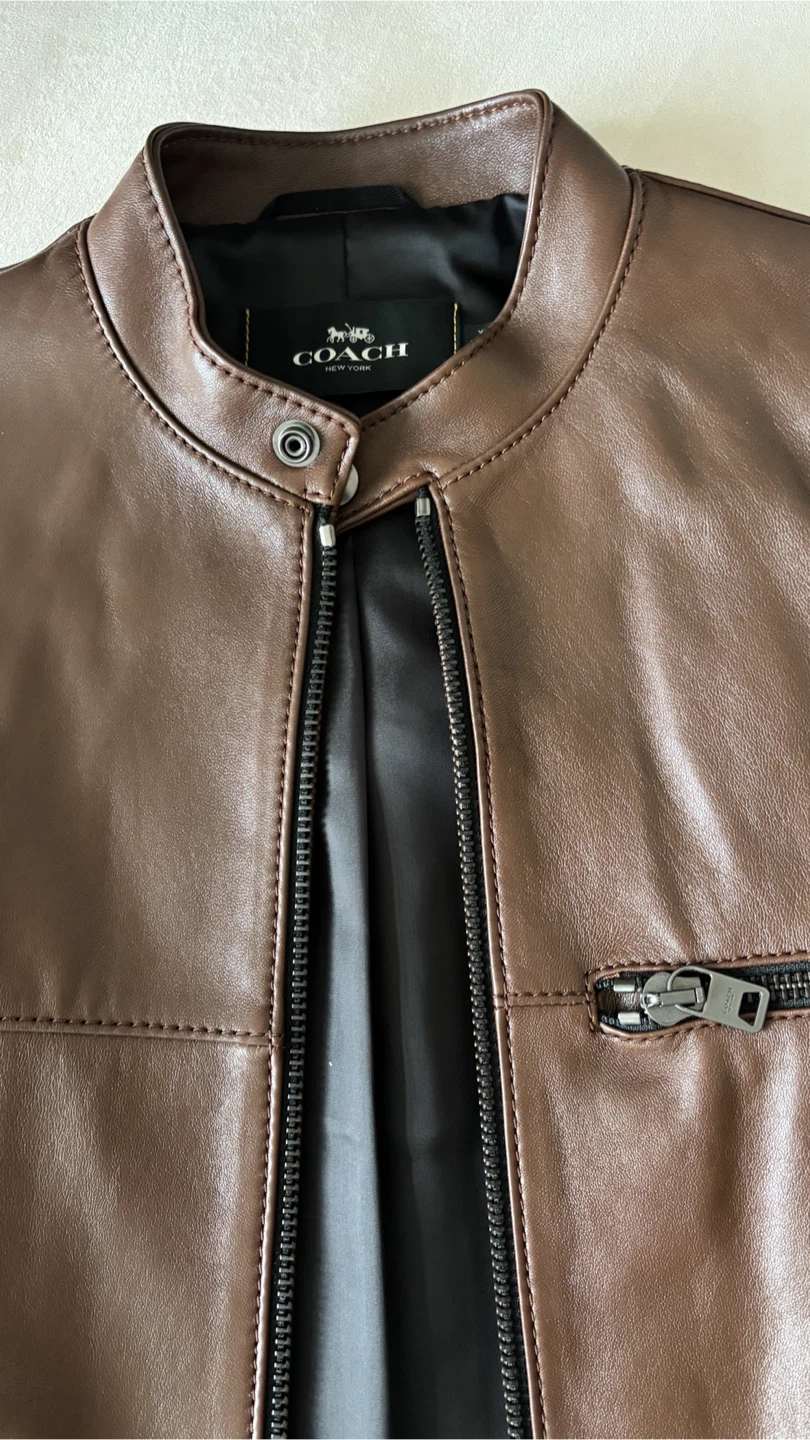 Coach Leather Jacket - photo 2