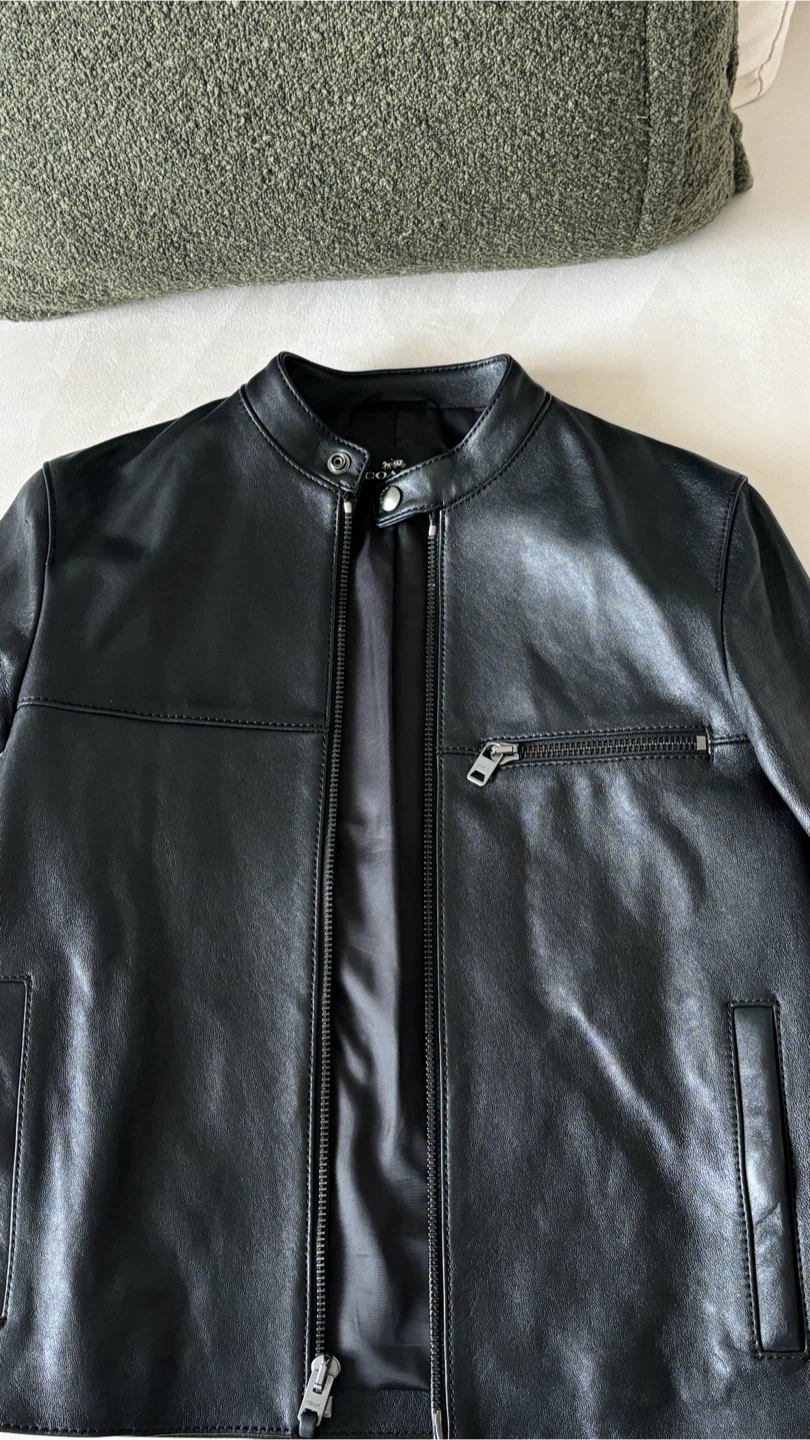 Coach Leather Jacket - photo 4