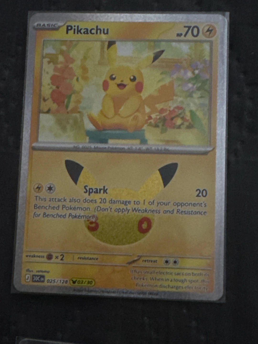 TRADE - Pikachu 3/30 30th Celebration Pokemon Card