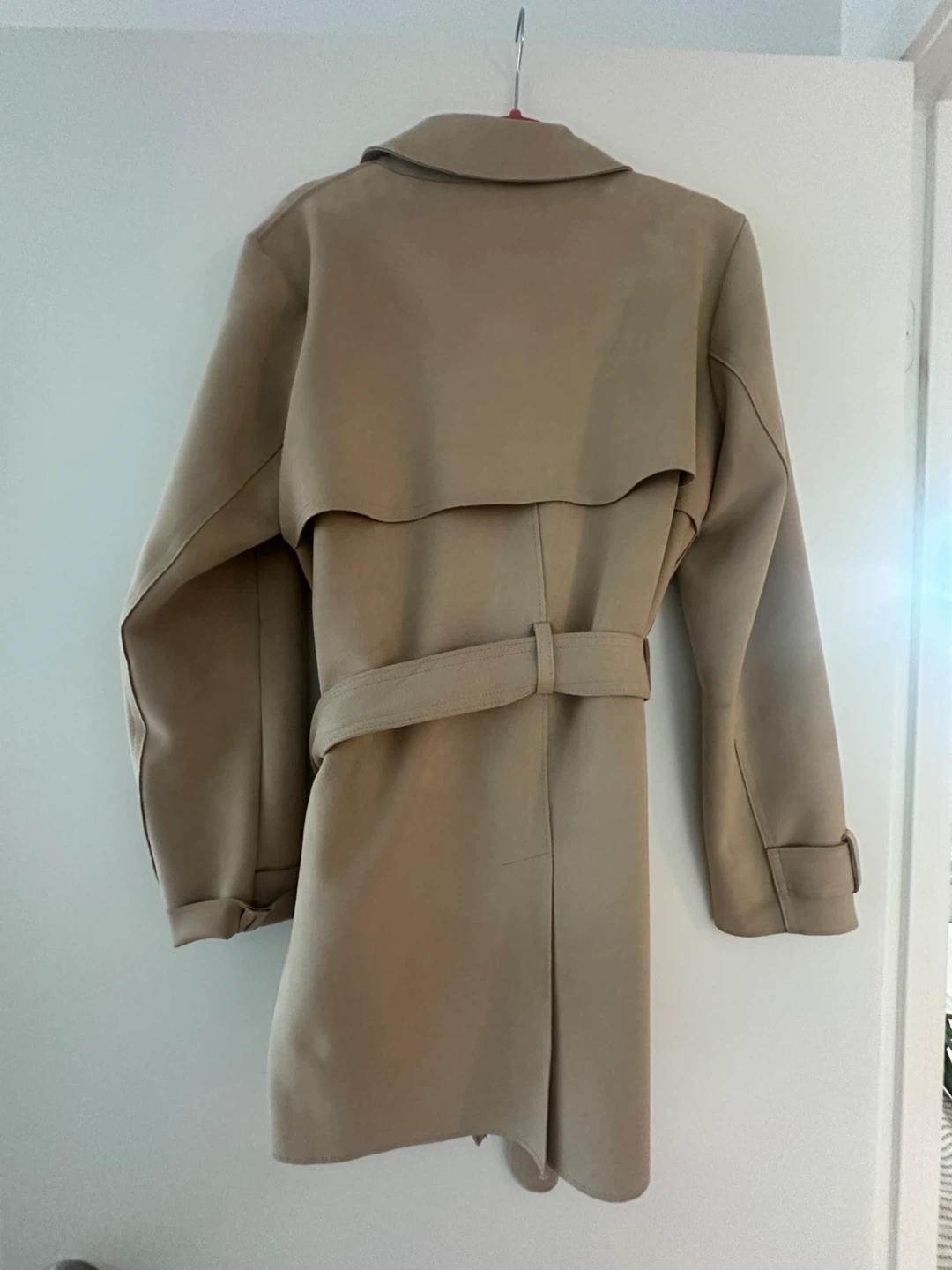 Zara Suede Trench Coat - photo 2