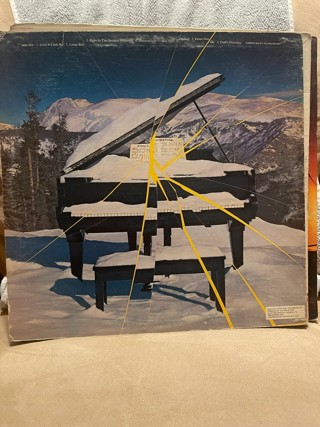 Supertramp Even In The Quietest Moments Vinyl LP - photo 2
