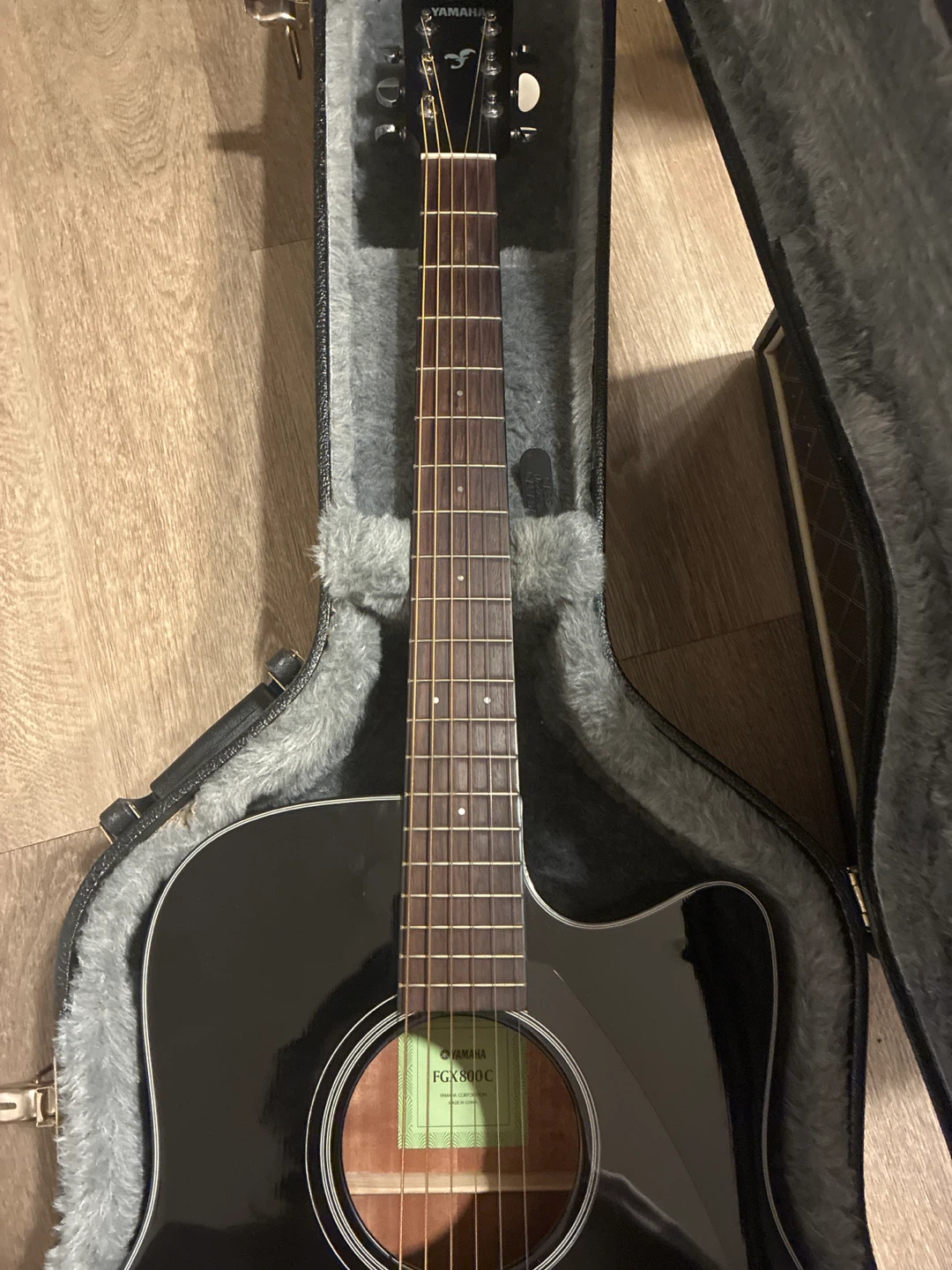 Yamaha FGX800C Guitar with Vox Amp Bundle - photo 4
