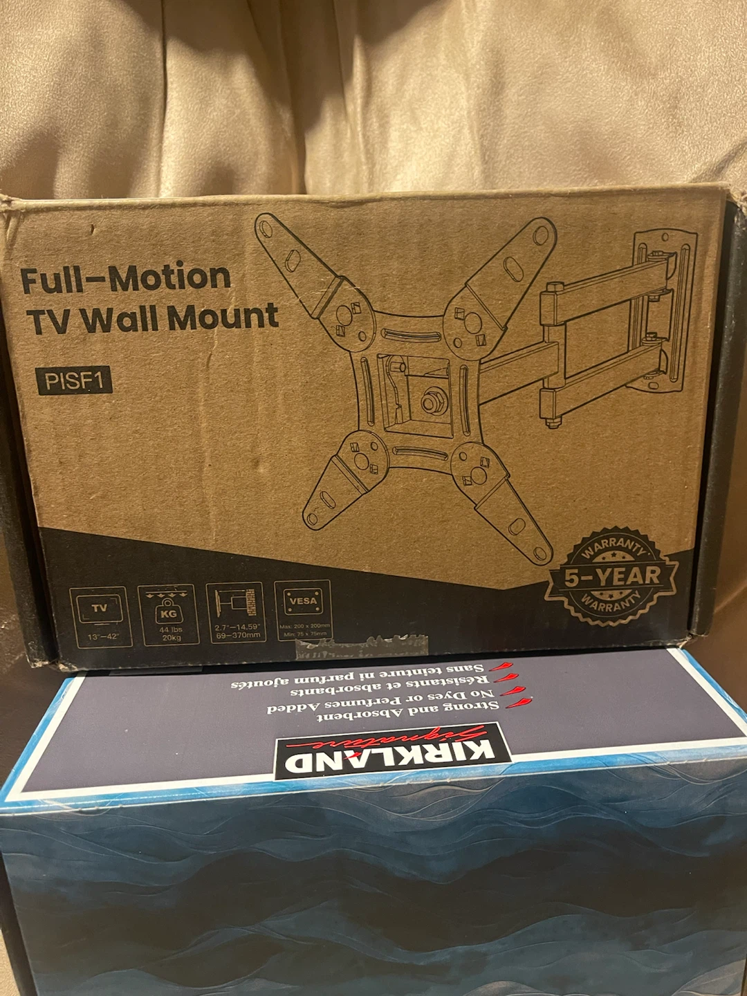 Pipishell Full-Motion TV Wall Mount PISF1 - photo 3