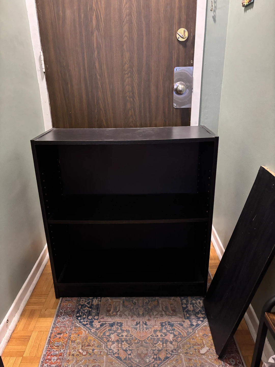 Black Wooden Bookshelf