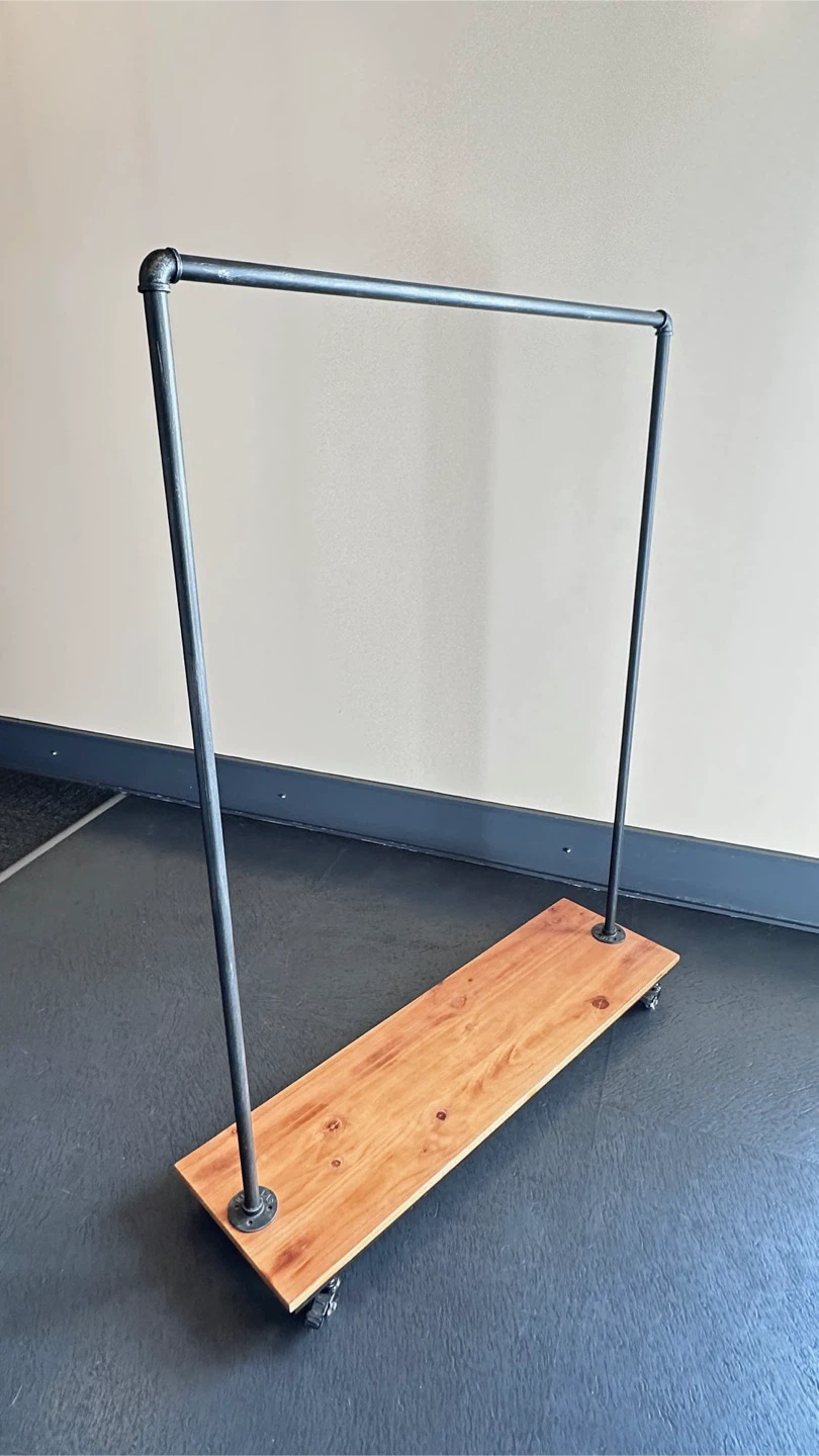 Industrial Style Clothing Rack