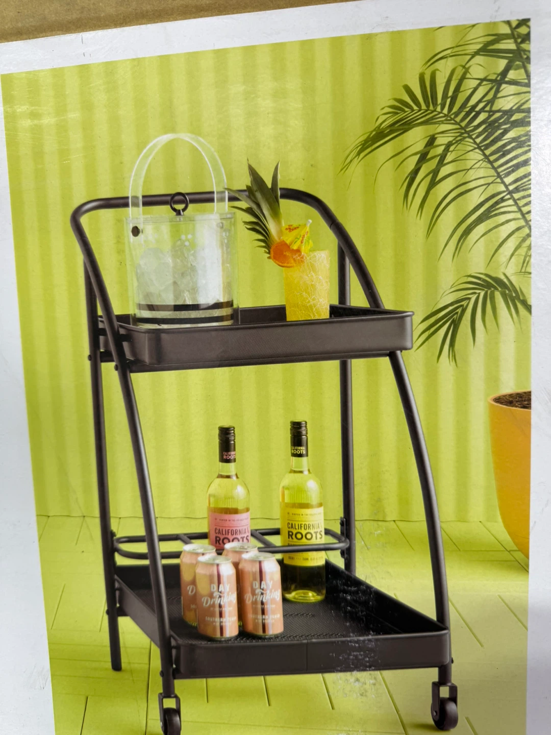Room Essentials Mesh Bar Cart
