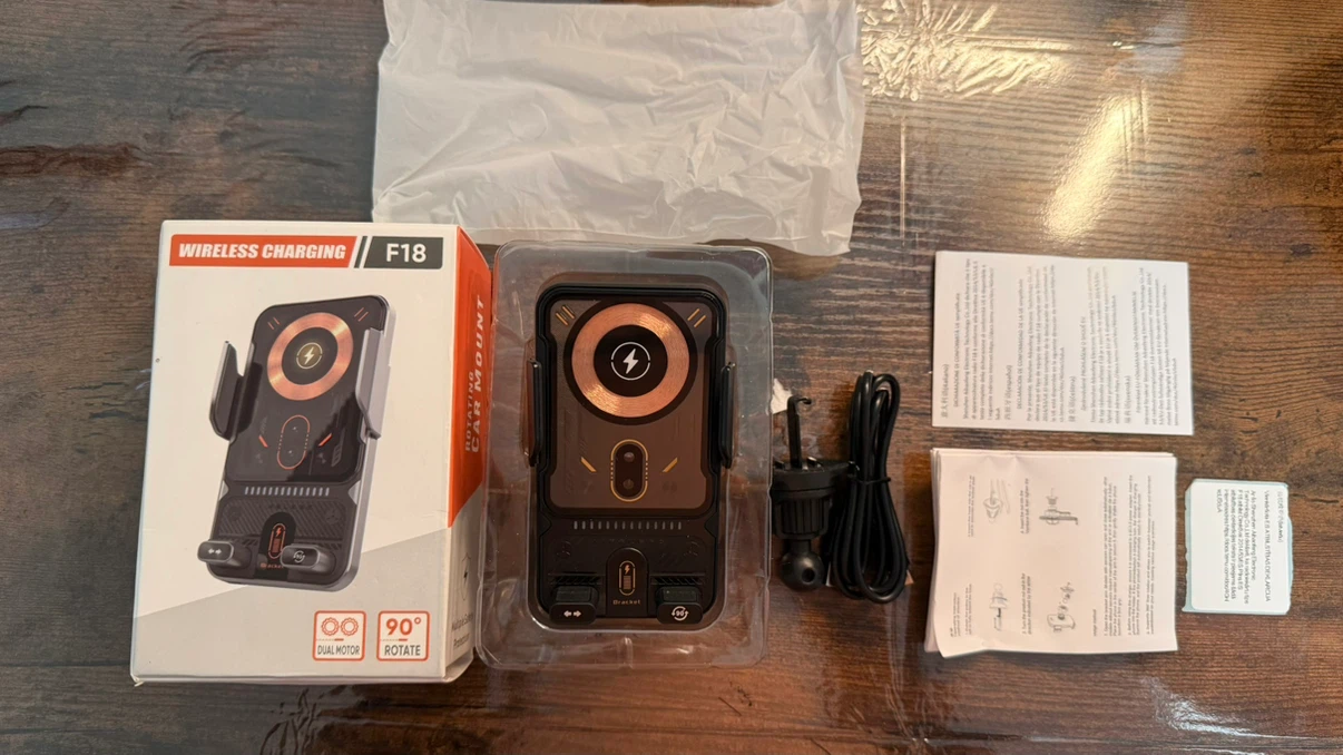 F18 Wireless Charging Car Mount - photo 2