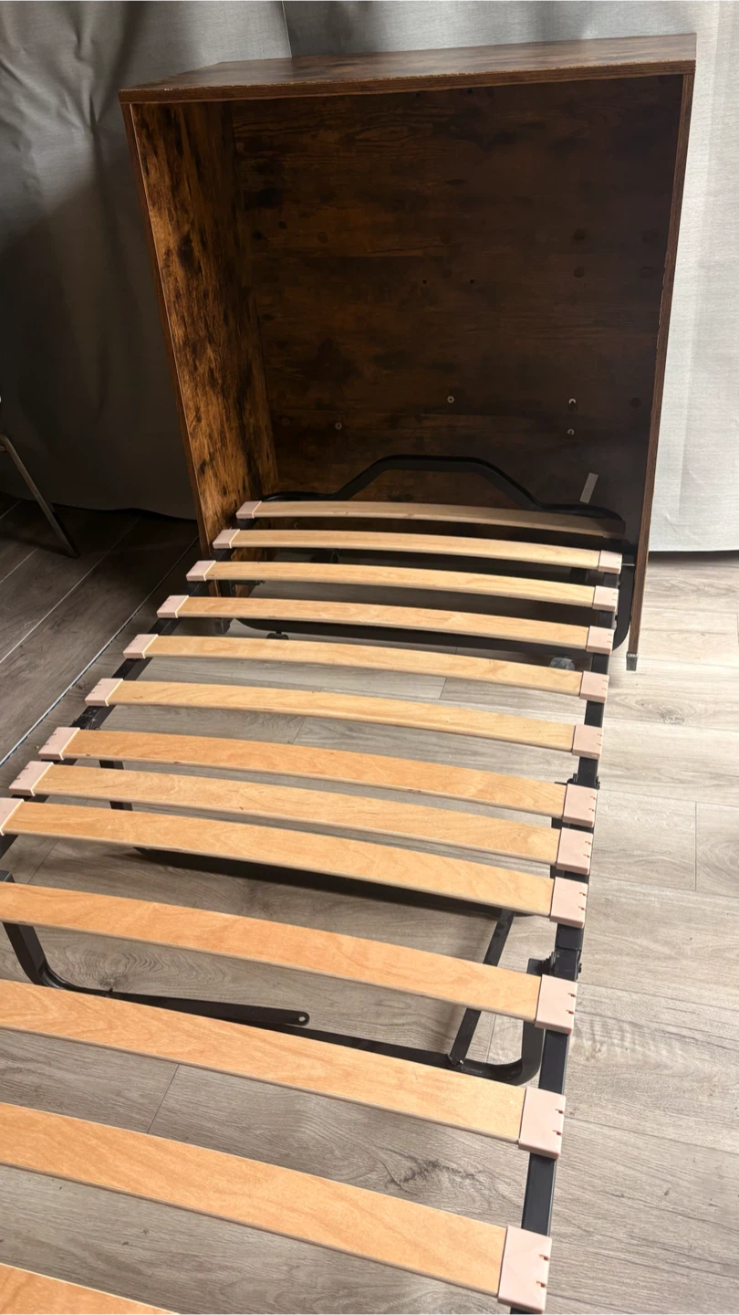 Folding Murphy Bed Cabinet - photo 3