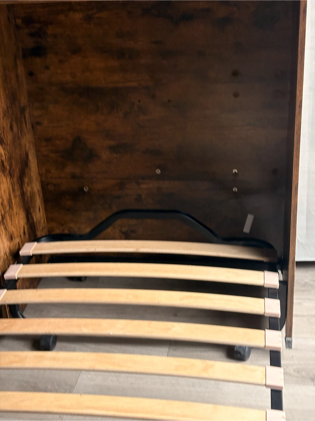Folding Murphy Bed Cabinet - photo 4