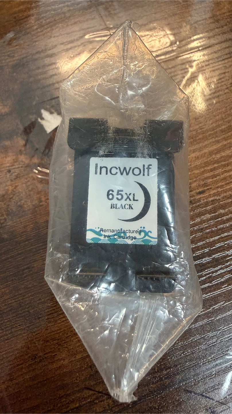 Incwolf 65XL Black Ink Cartridge