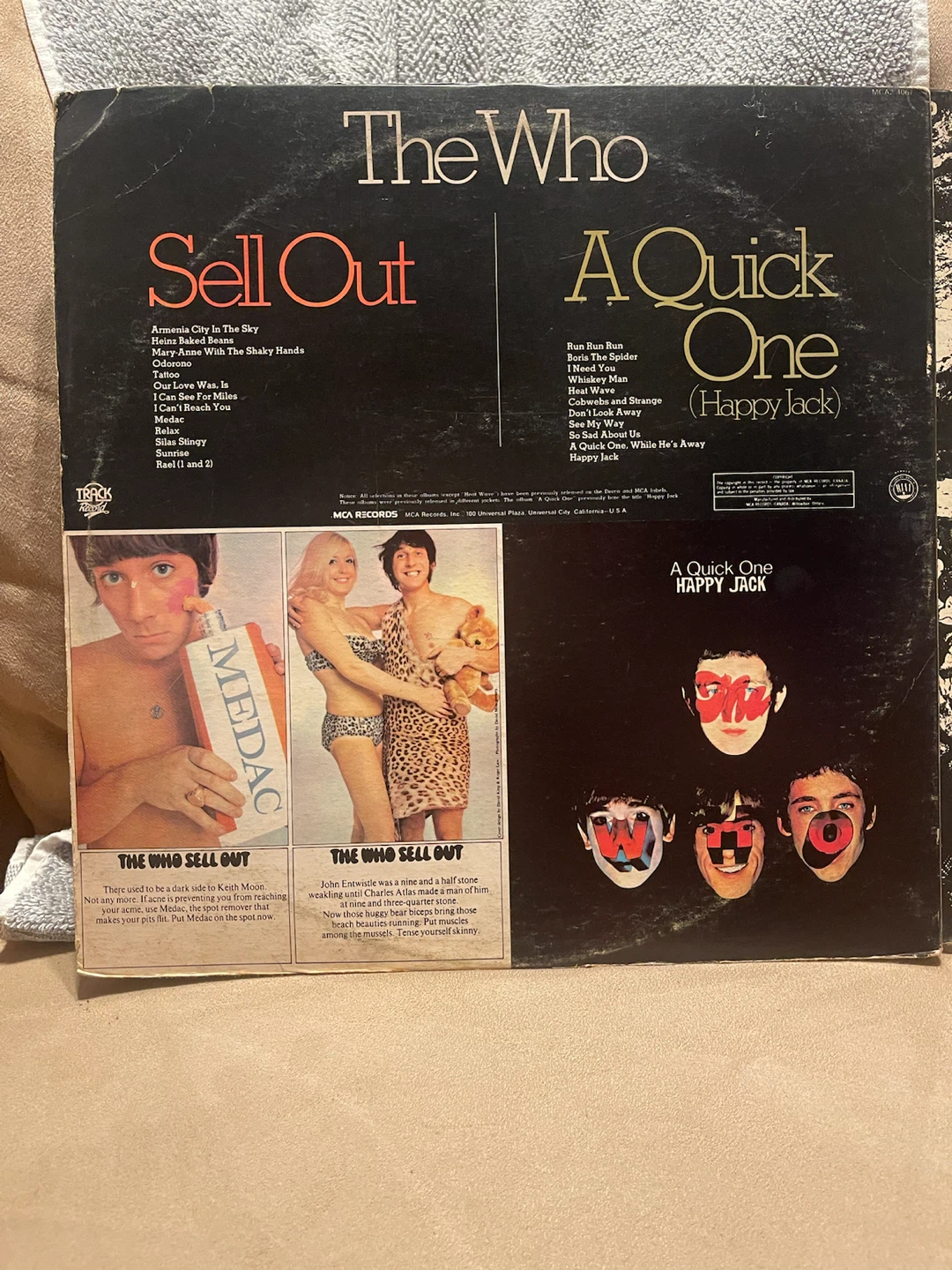 The Who A Quick One / The Who Sell Out Vinyl LP Deluxe Set - photo 2