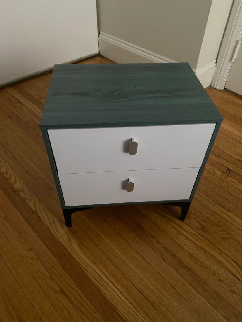 Modern Two-Drawer Nightstand