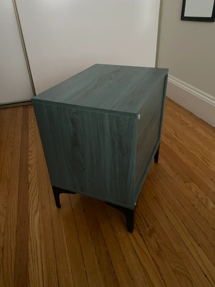 Modern Two-Drawer Nightstand - photo 3