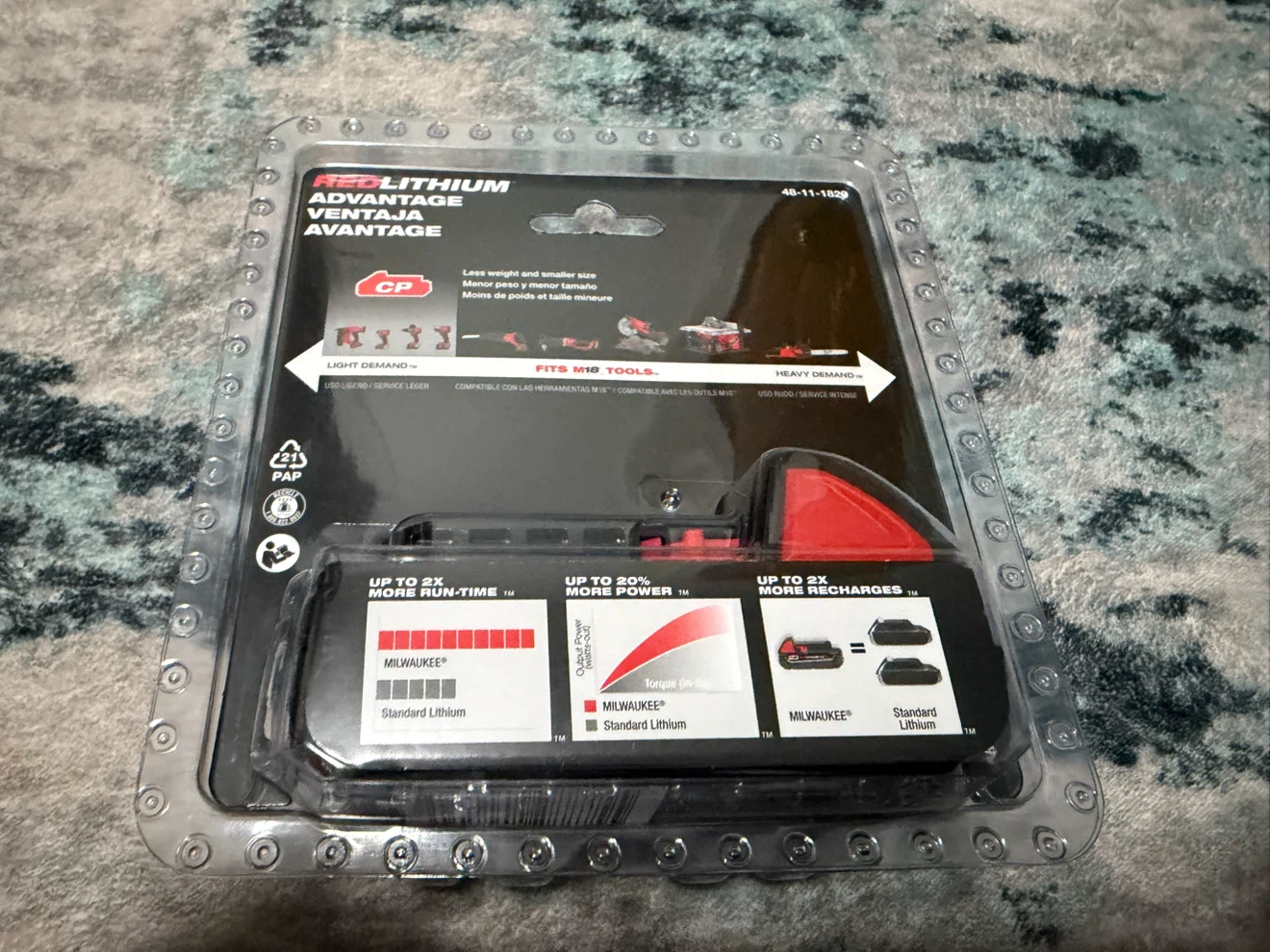 Milwaukee M18 REDLITHIUM CP2.0 Battery - photo 2