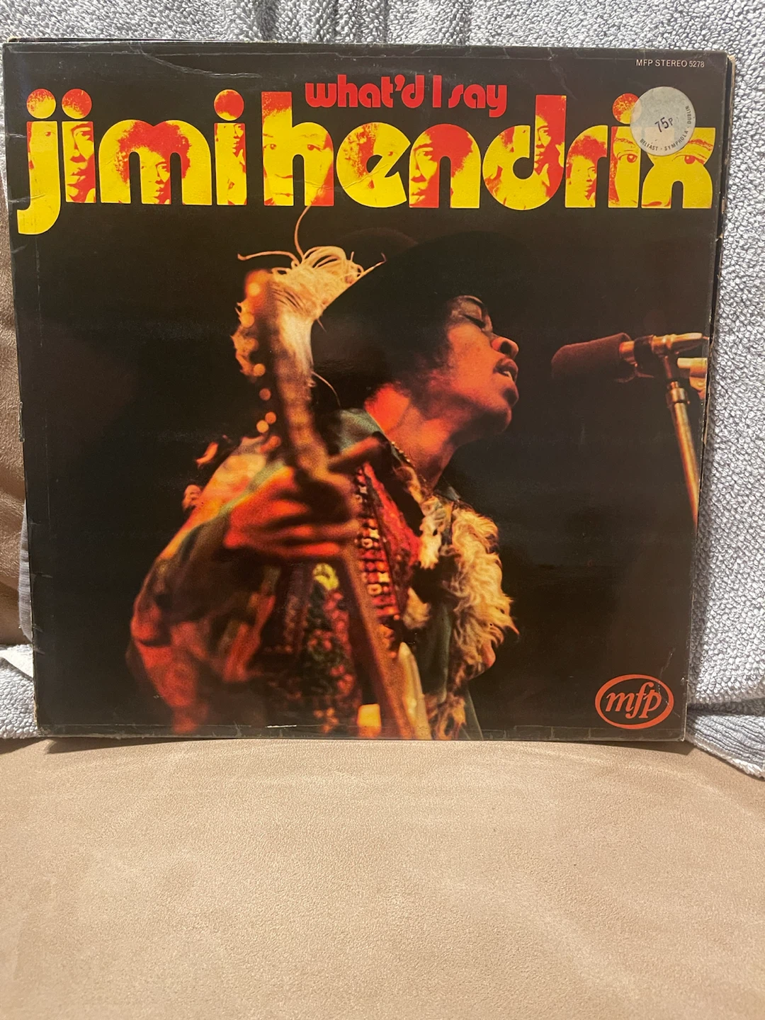 Jimi Hendrix What'd I Say Vinyl Record - photo 2