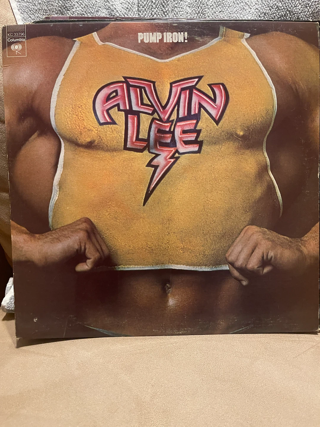 Alvin Lee Pump Iron Vinyl Record