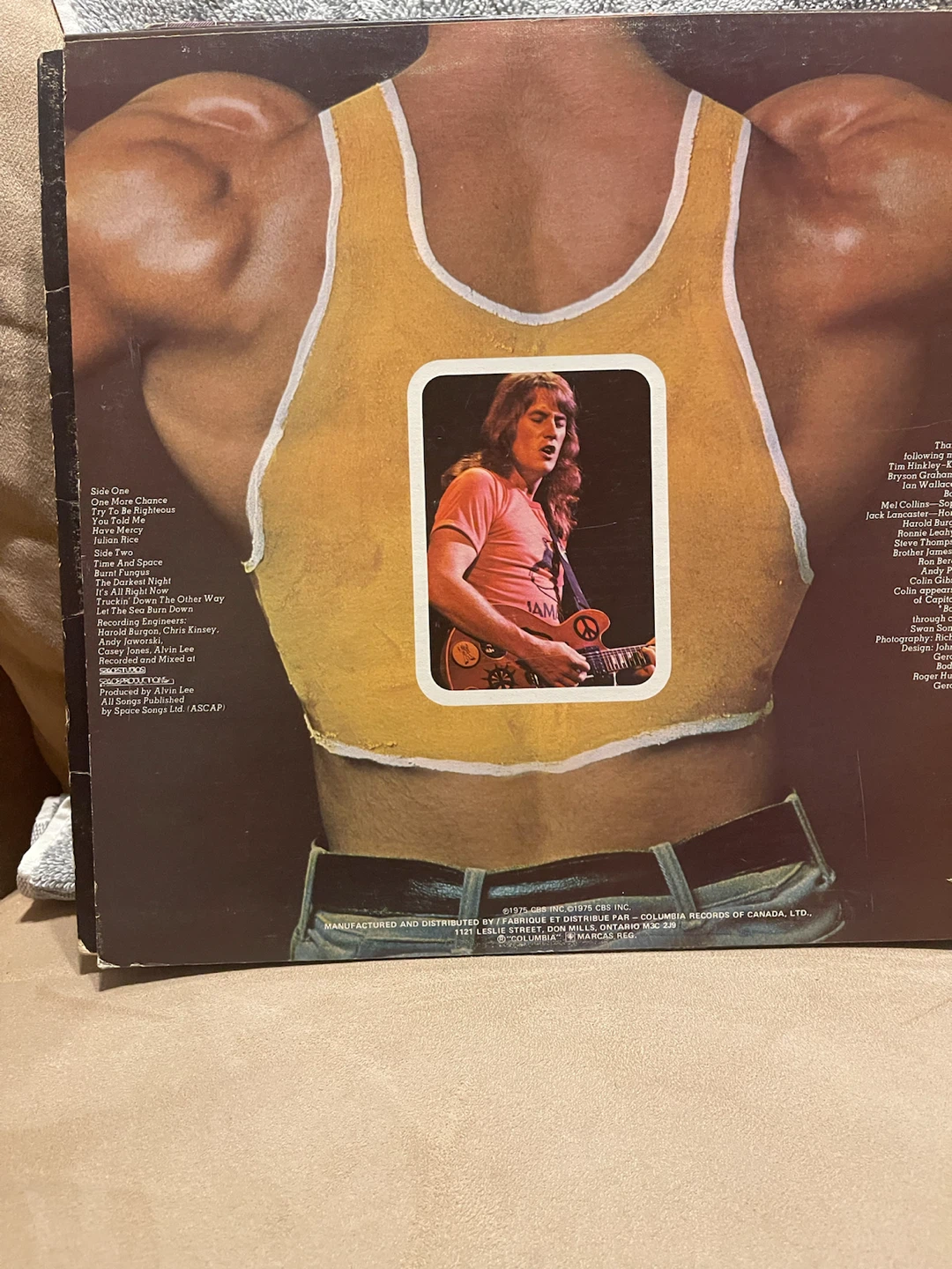 Alvin Lee Pump Iron Vinyl Record - photo 2