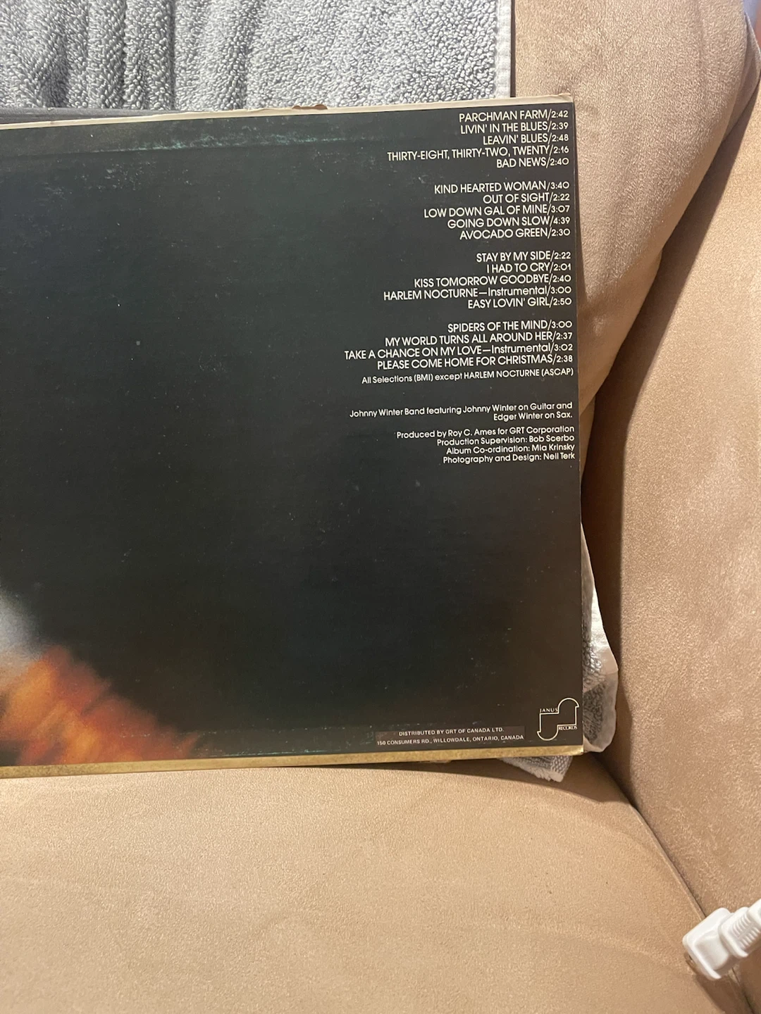 Johnny Winter - Before The Storm Vinyl 2 Record Set - photo 2