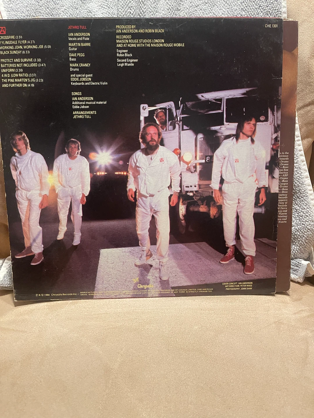 Jethro Tull A Vinyl Record