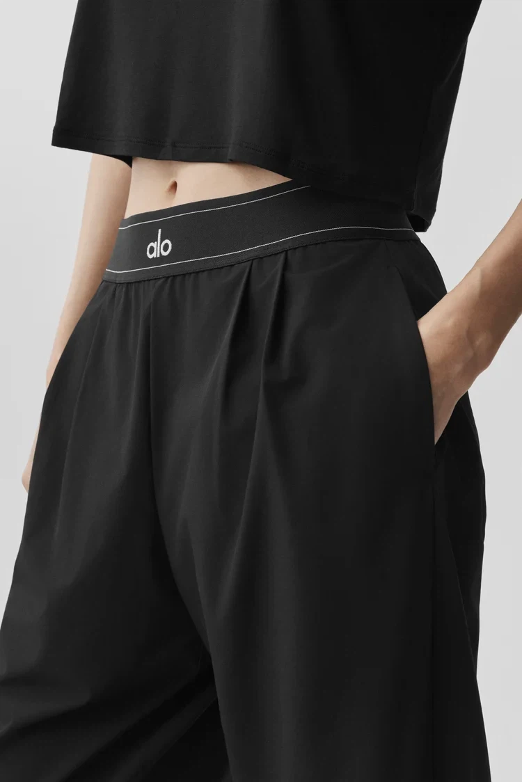 Alo Yoga High-Waist Pleated Trouser - photo 5