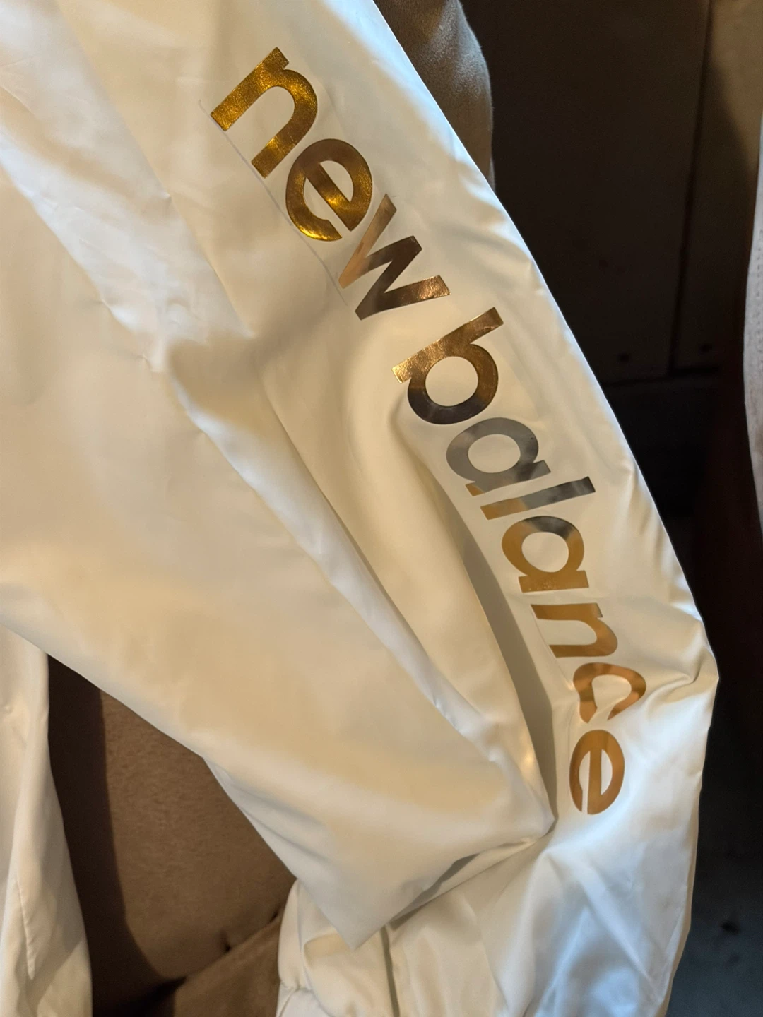 New Balance 3X White Lightweight Windbreaker - photo 2