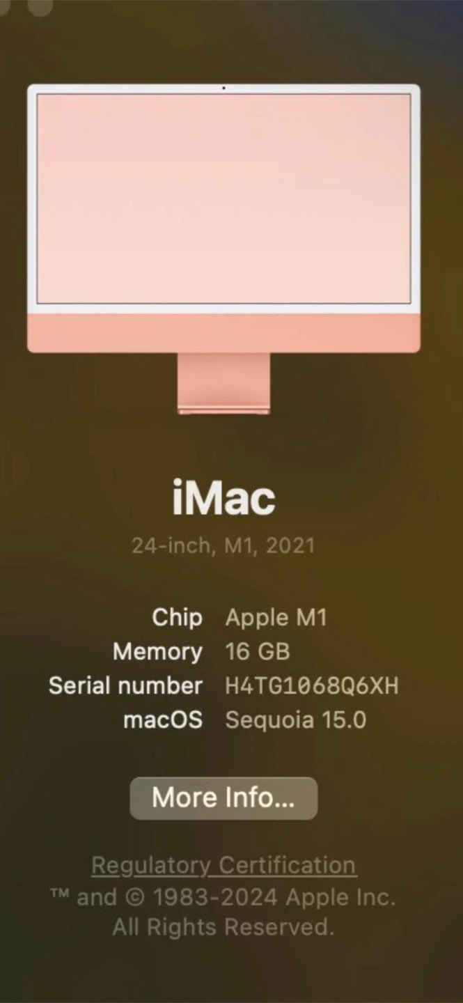 Apple iMac 24-inch M1 2021 - photo 3