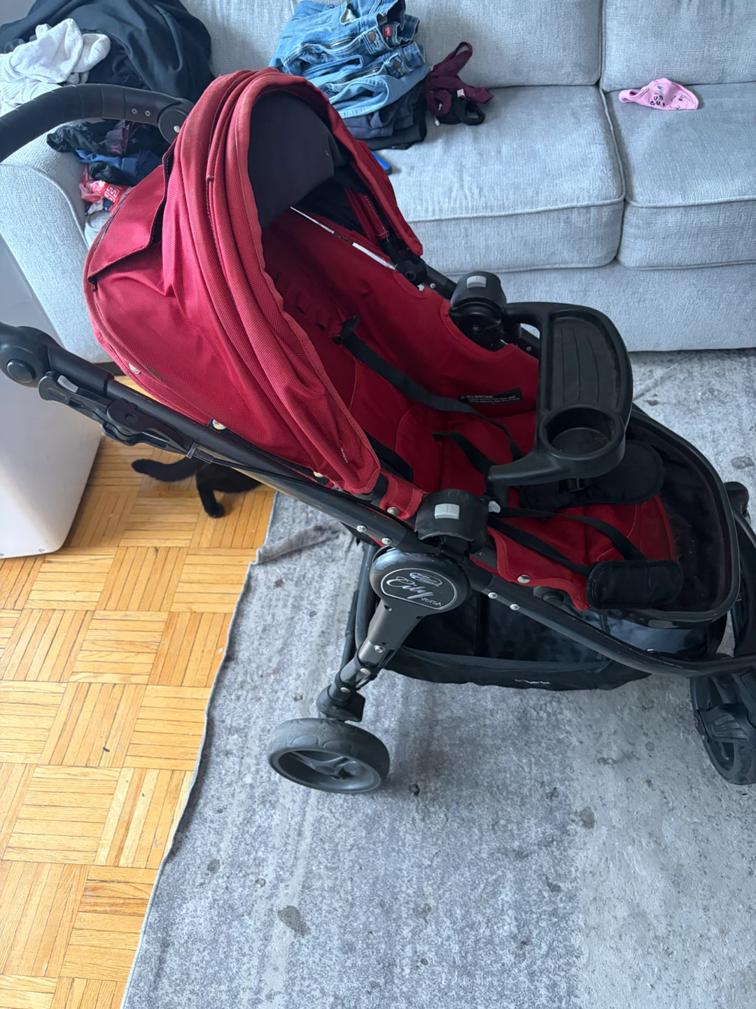 Baby Jogger City Versa Stroller - Red - photo 2