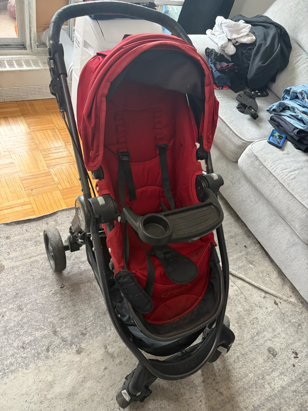 Baby Jogger City Versa Stroller - Red - photo 3