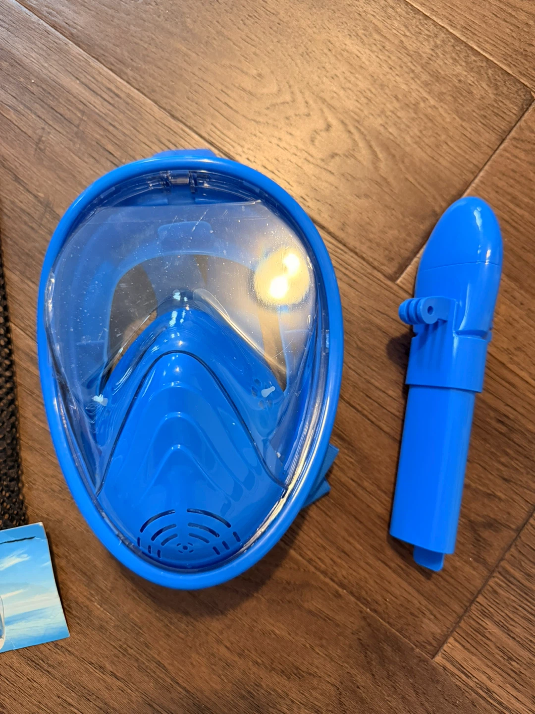 New Blue Full Face Kids Snorkel Mask - photo 5