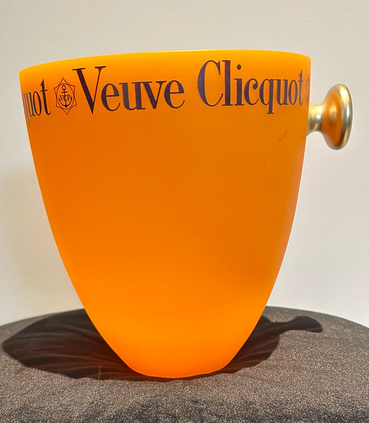 Veuve Clicquot Plastic Orange Ice Bucket - photo 2
