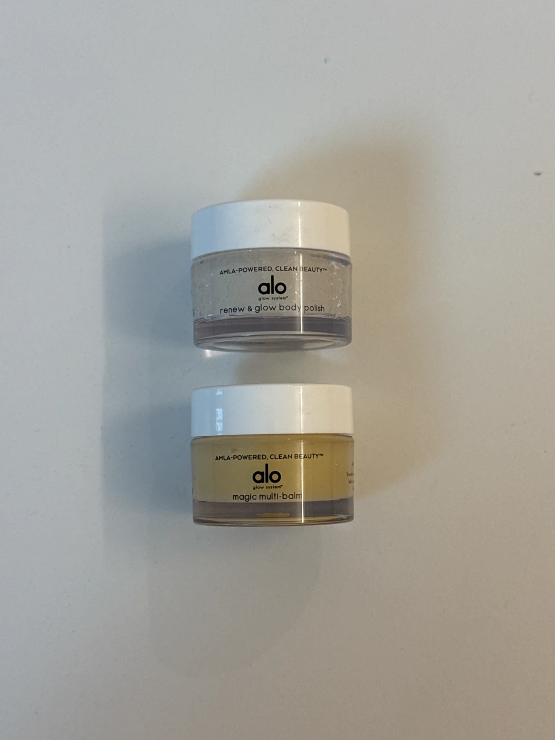 Alo Glow System Body Polish and Multi-Balm