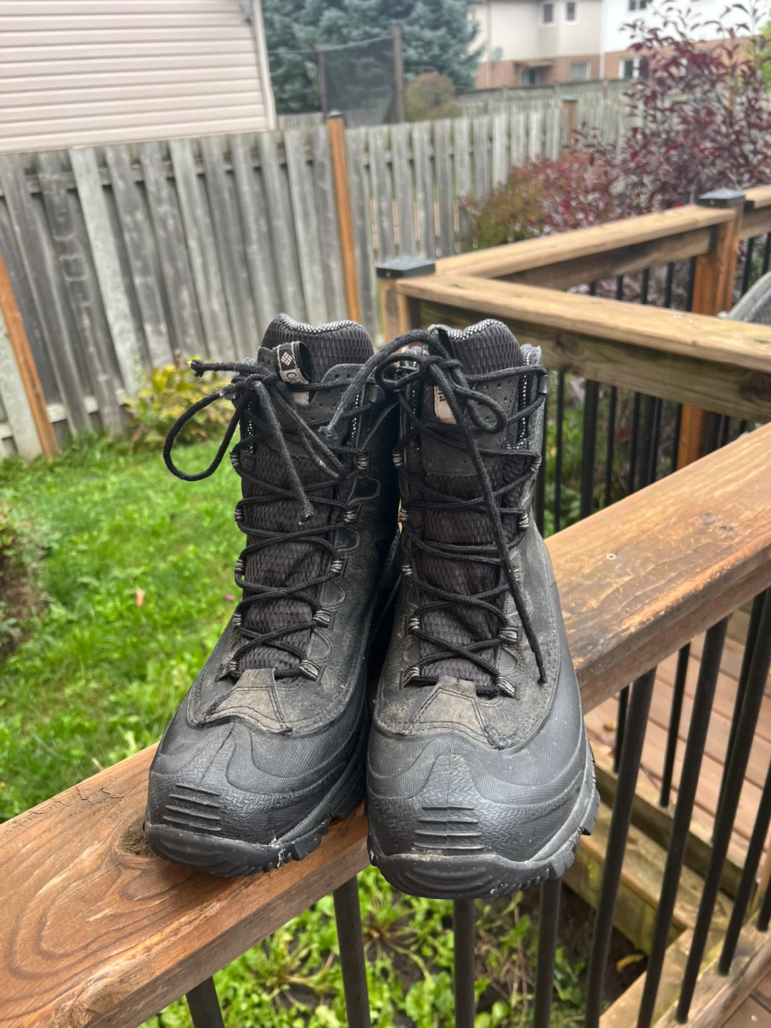 Mens Columbia Omni-Heat Winter Boots Size 10 - photo 2
