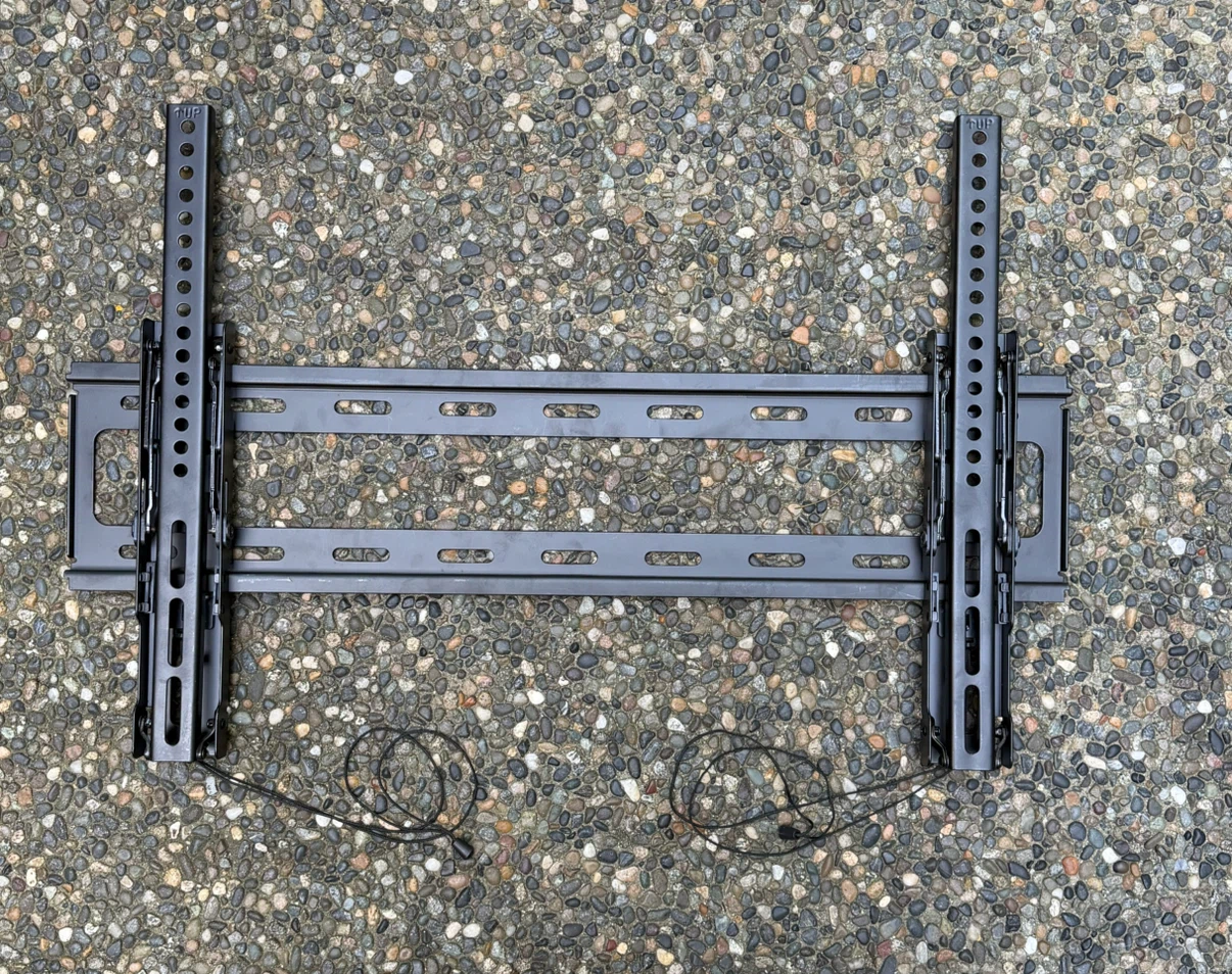 Black Steel Tilting TV Wall Mount