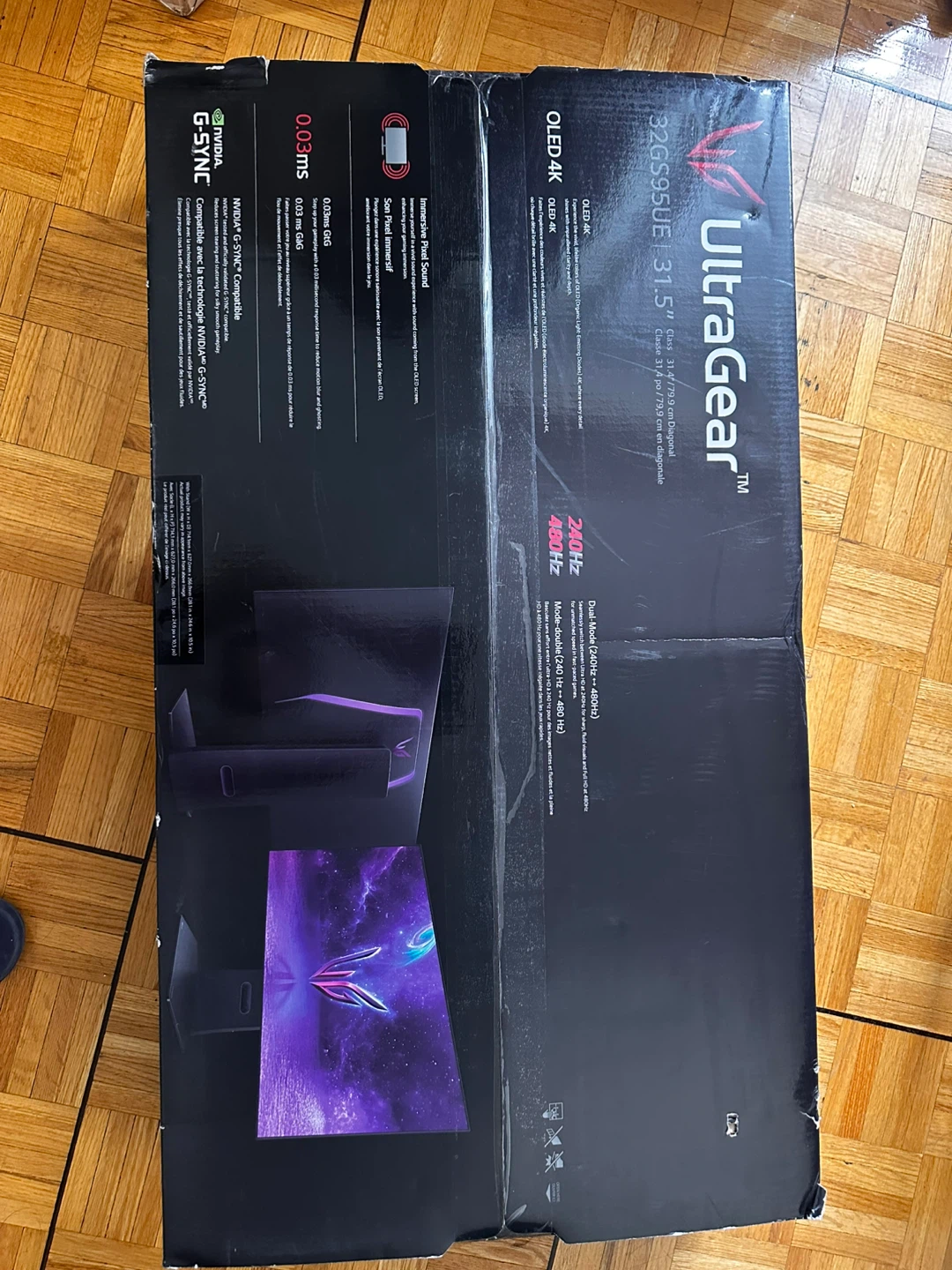 LG UltraGear 31.5" 4K OLED Gaming Monitor 32GS95UE