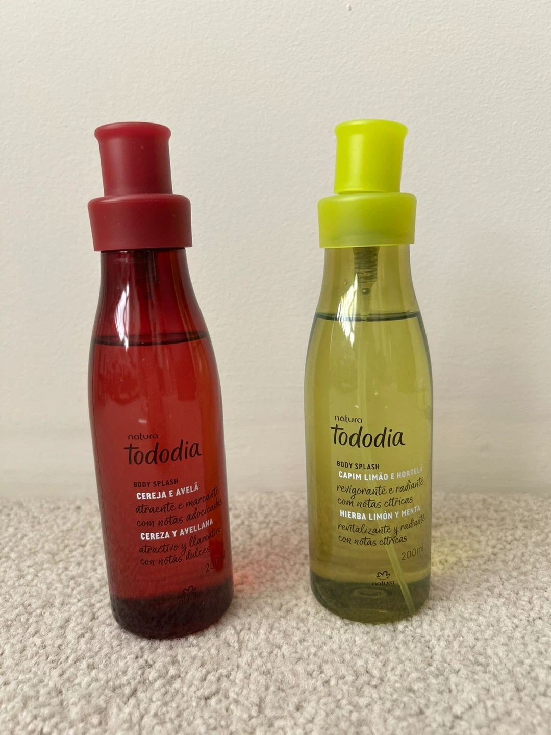 2 Body Splashes Natura