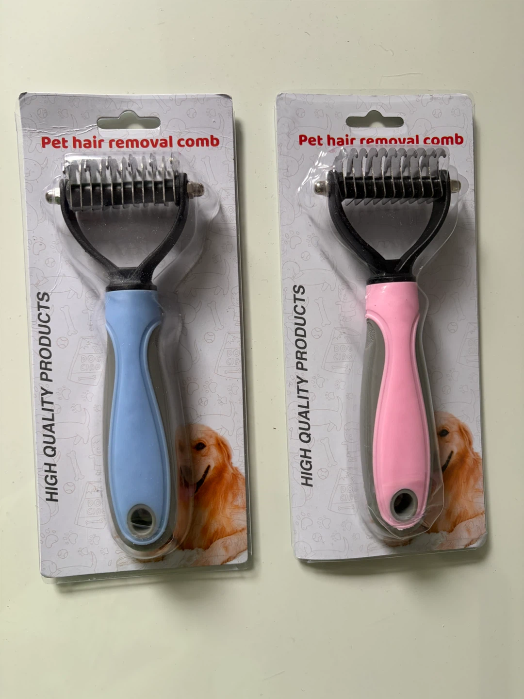 Pet Dematting and Grooming Rake