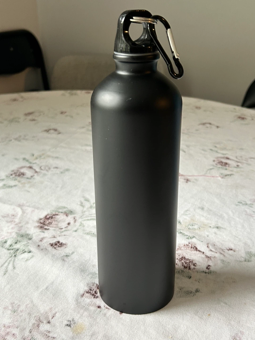 Black Stainless Steel Water Bottle