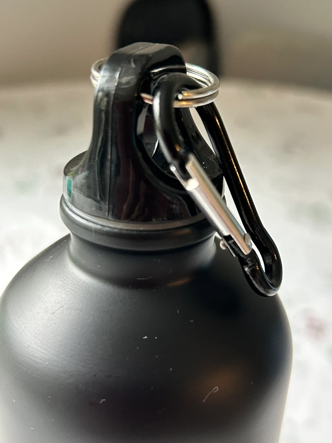 Black Stainless Steel Water Bottle - photo 3