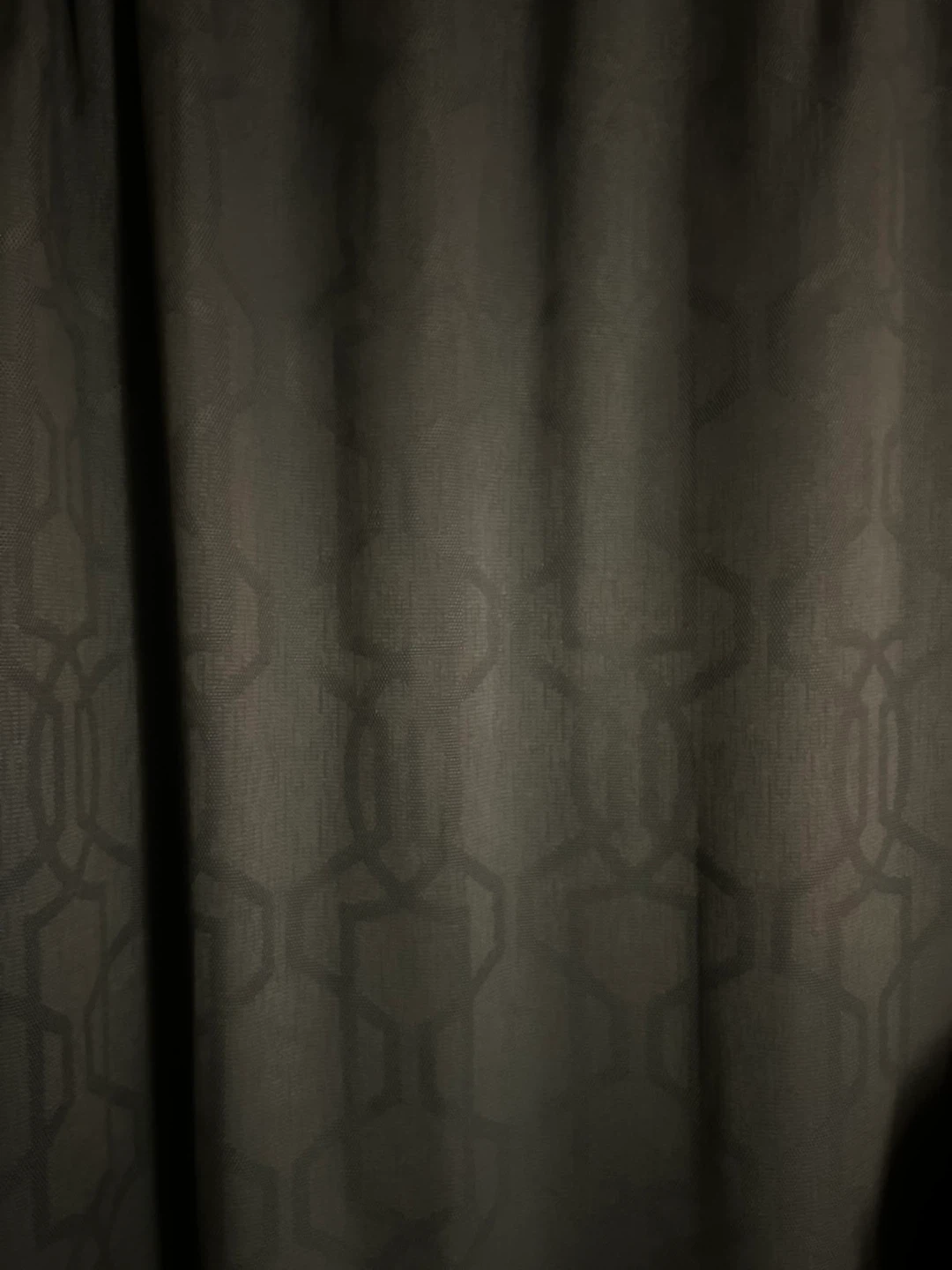 Navy patterned curtains - photo 2