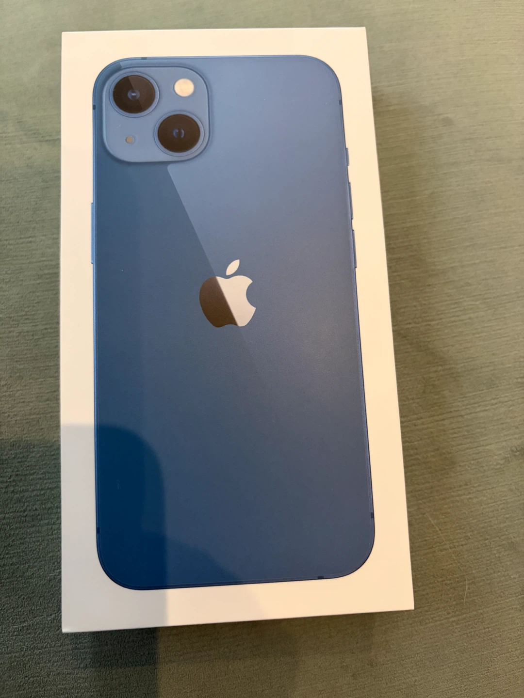 iPhone 13 Blue 128GB Box - box only! - photo 3