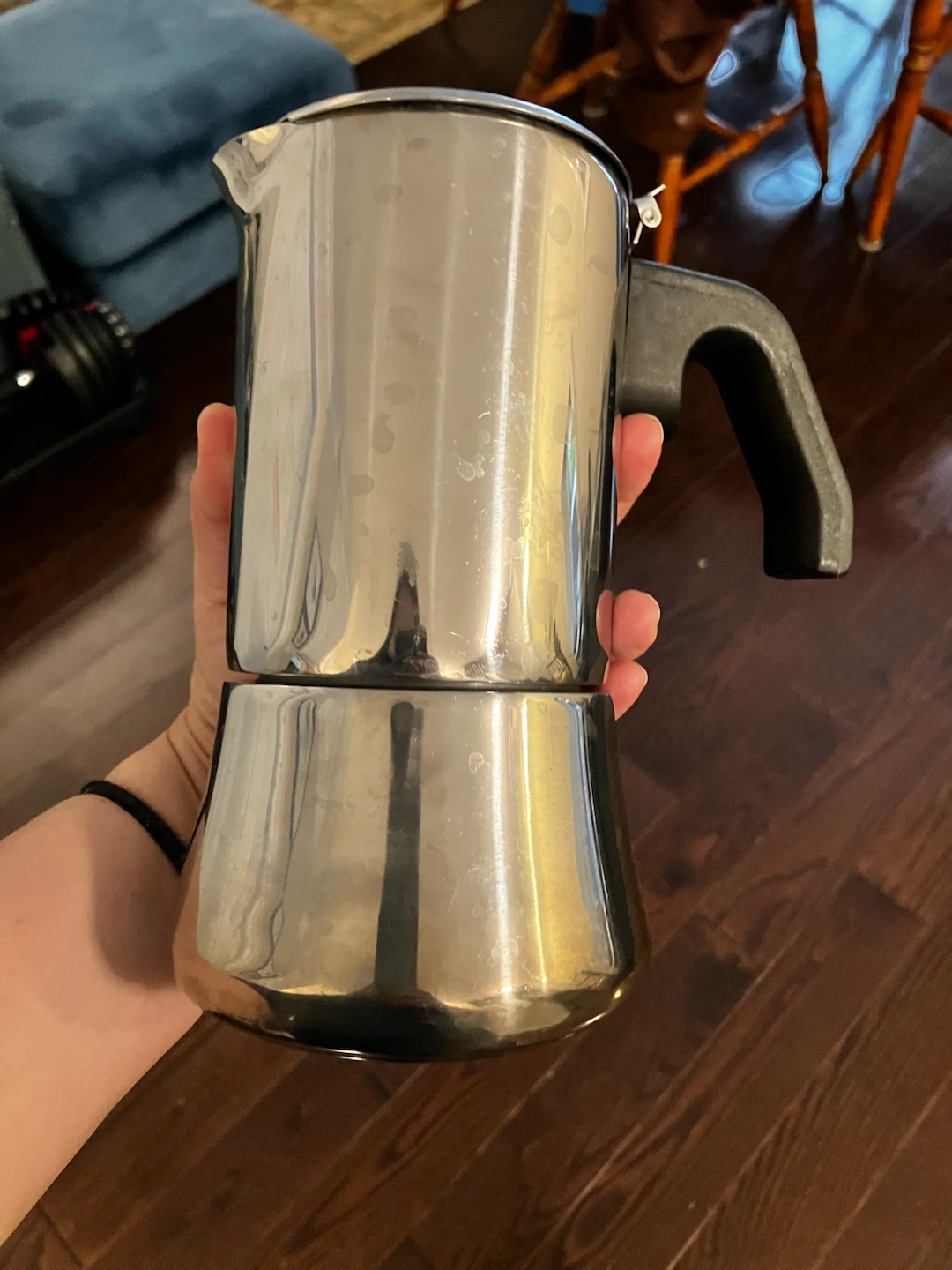 Stovetop coffee percolator (Moka pot)