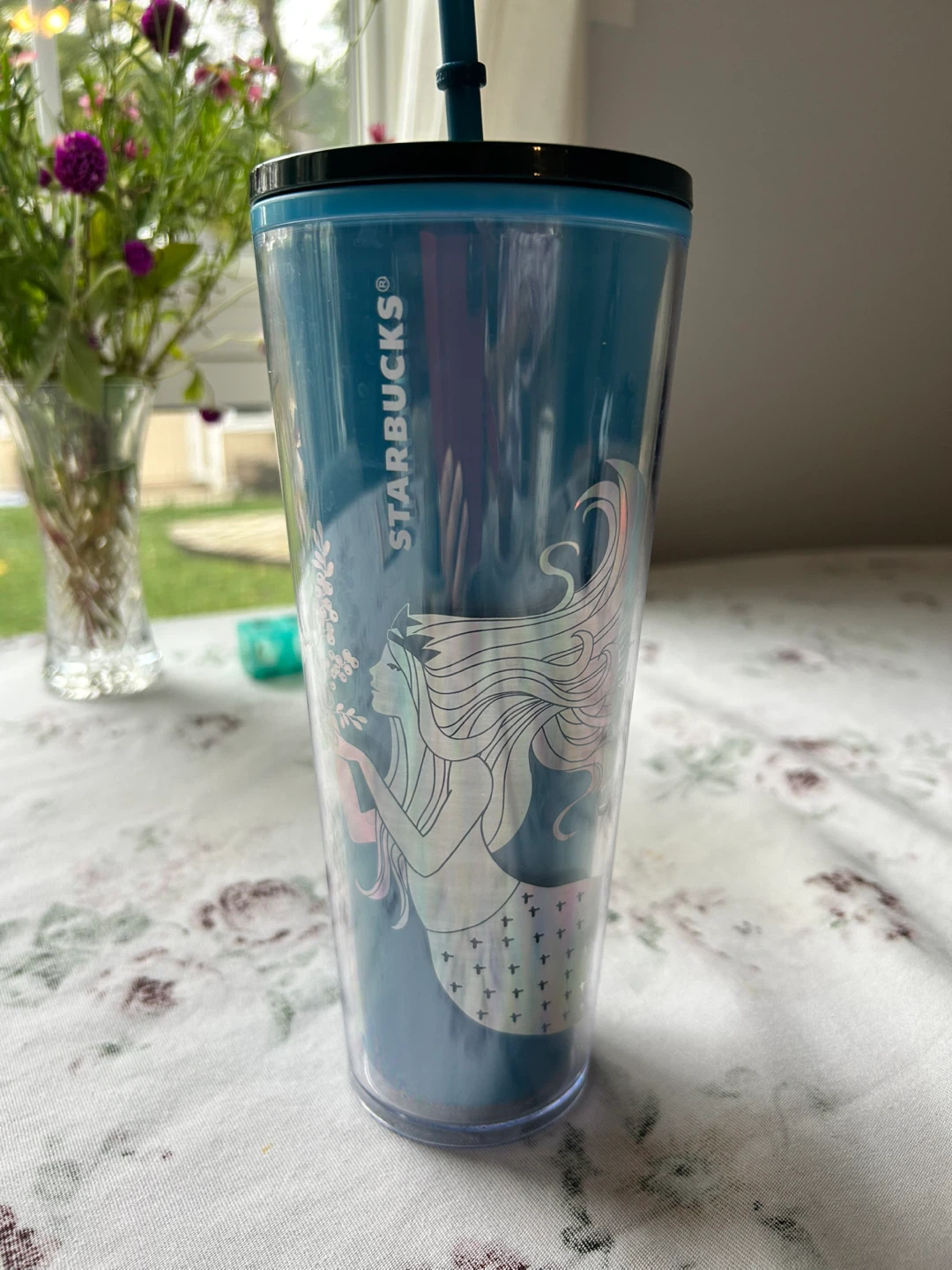 Starbucks Blue Mermaid Tumbler